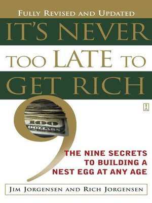 cover image of It's Never Too Late to Get Rich